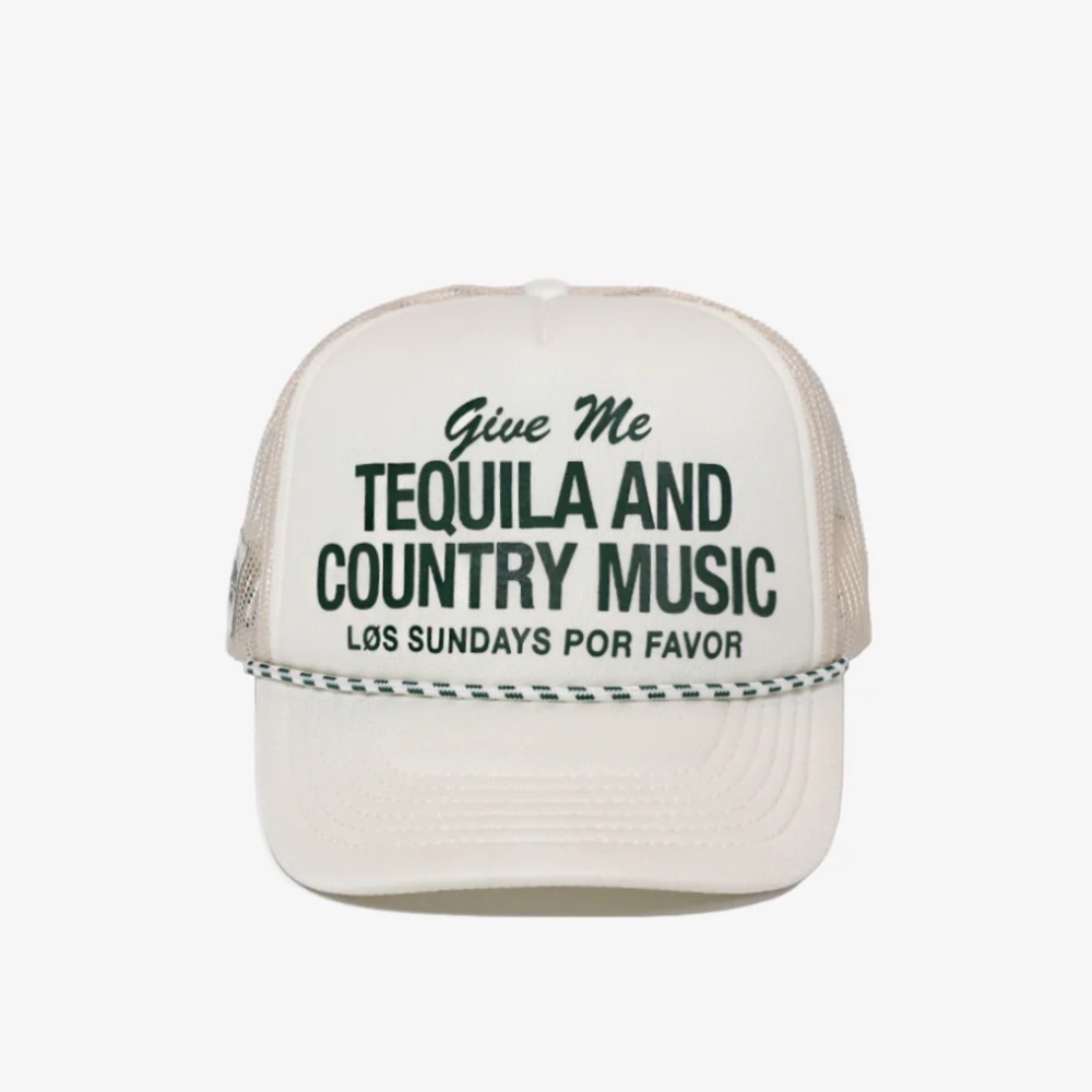 Tequila & Country Music Trucker Hat Los Sundays O/S